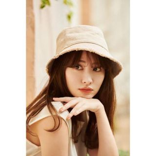 ハーリップトゥ(Her lip to)のHerlipto Fringe Cotton-Canvas Bucket Hat(ハット)