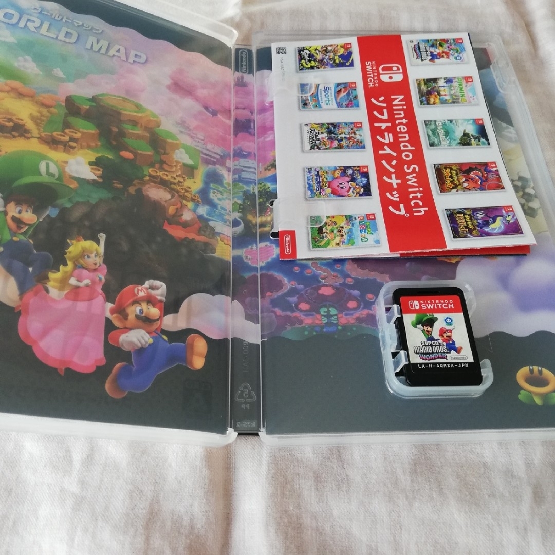 Nintendo Switch(ニンテンドースイッチ)のスーパーマリオブラザーズ　ワンダー エンタメ/ホビーのゲームソフト/ゲーム機本体(家庭用ゲームソフト)の商品写真