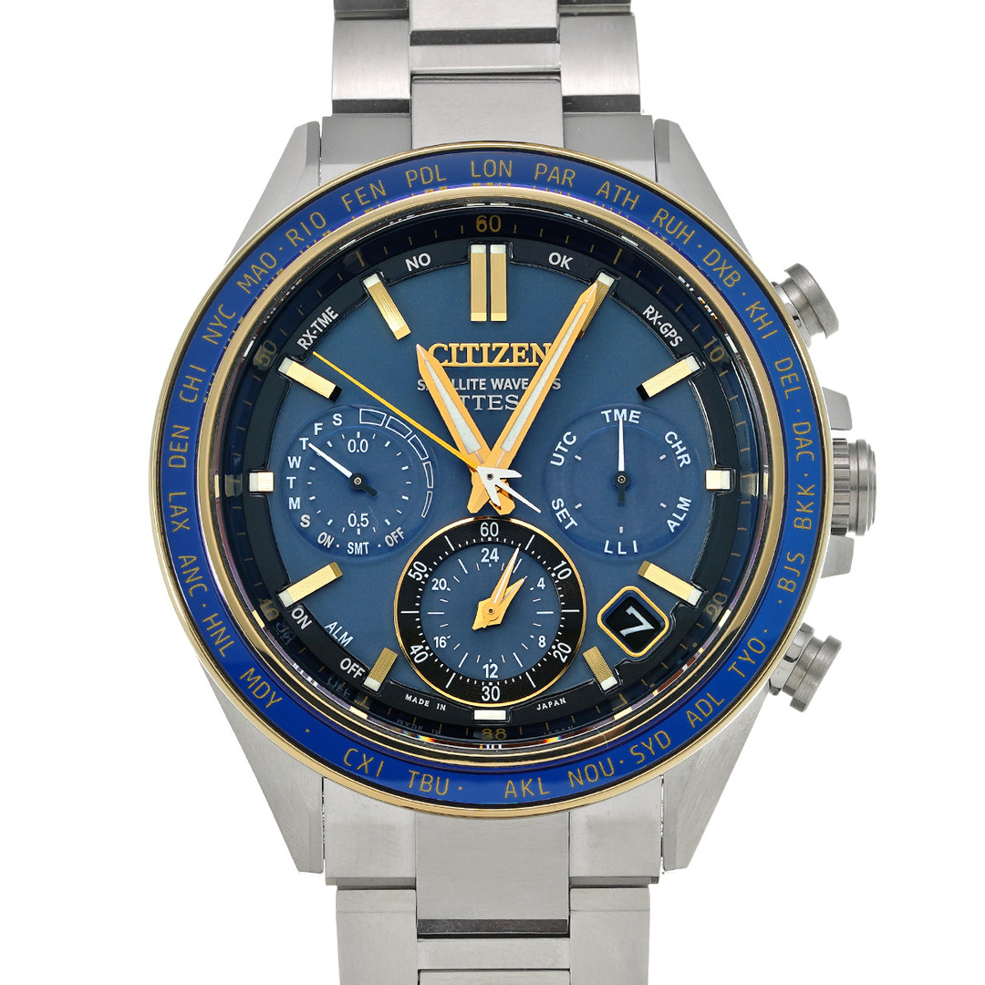 CITIZEN(シチズン)の中古 シチズン CITIZEN CC4054-68L ブルー メンズ 腕時計 メンズの時計(腕時計(アナログ))の商品写真