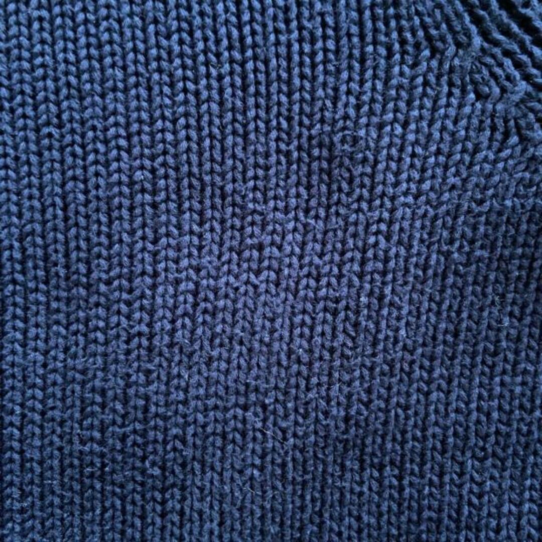 ZANONE(ザノーネ)のZANONE(ザノーネ) 長袖セーター サイズ44 L メンズ - ネイビー クルーネック メンズのトップス(ニット/セーター)の商品写真
