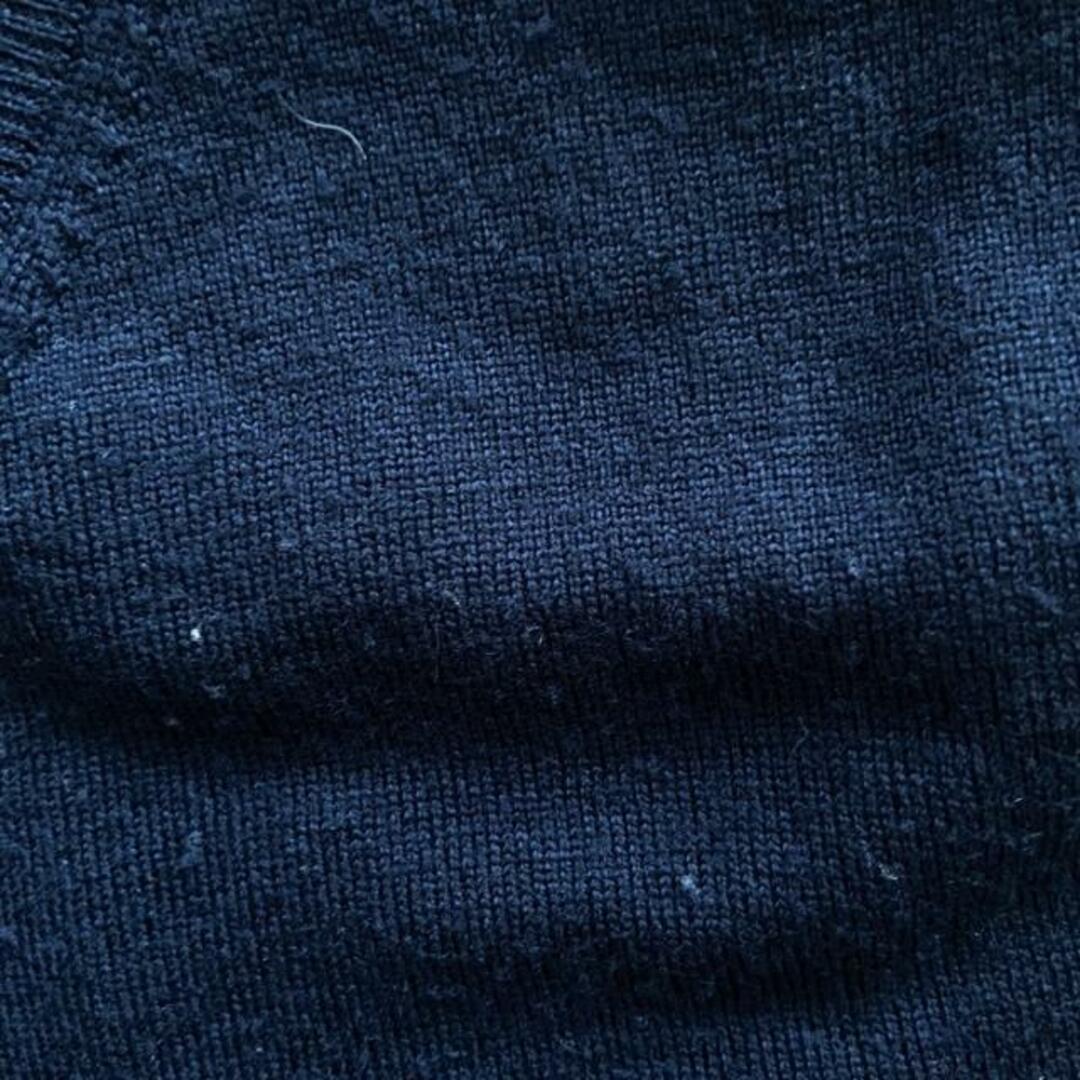 Cruciani(クルチアーニ)のCruciani(クルチアーニ) 長袖セーター サイズ44 L メンズ - ネイビー Vネック/薄手 メンズのトップス(ニット/セーター)の商品写真