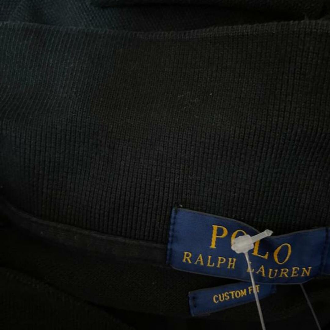 POLO RALPH LAUREN(ポロラルフローレン)のPOLObyRalphLauren(ポロラルフローレン) 半袖ポロシャツ サイズS メンズ - 黒 メンズのトップス(ポロシャツ)の商品写真