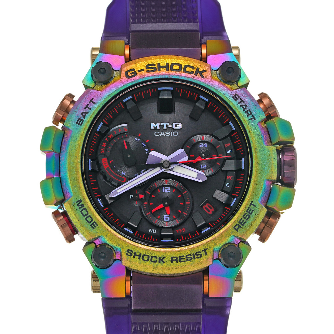CASIO(カシオ)の中古 カシオ CASIO MTG-B3000PRB-1AJR ブラック メンズ 腕時計 メンズの時計(腕時計(アナログ))の商品写真