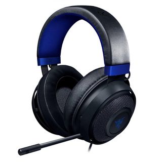 レイザー(Razer)のRazer Kraken ゲーミング ヘッドセッ有線 Black&Blue (ヘッドフォン/イヤフォン)