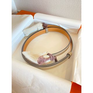 エルメス(Hermes)のエルメス　ベルト　ケリー　エトゥープ　新品未使用(ベルト)