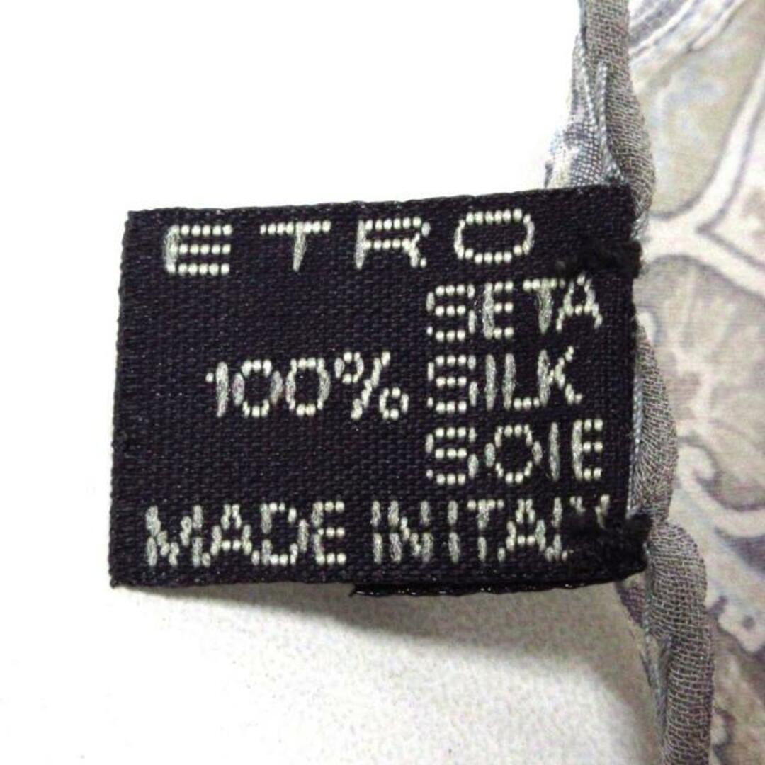 ETRO(エトロ)のETRO(エトロ) スカーフ - ライトブルー×グレー×マルチ レディースのファッション小物(バンダナ/スカーフ)の商品写真