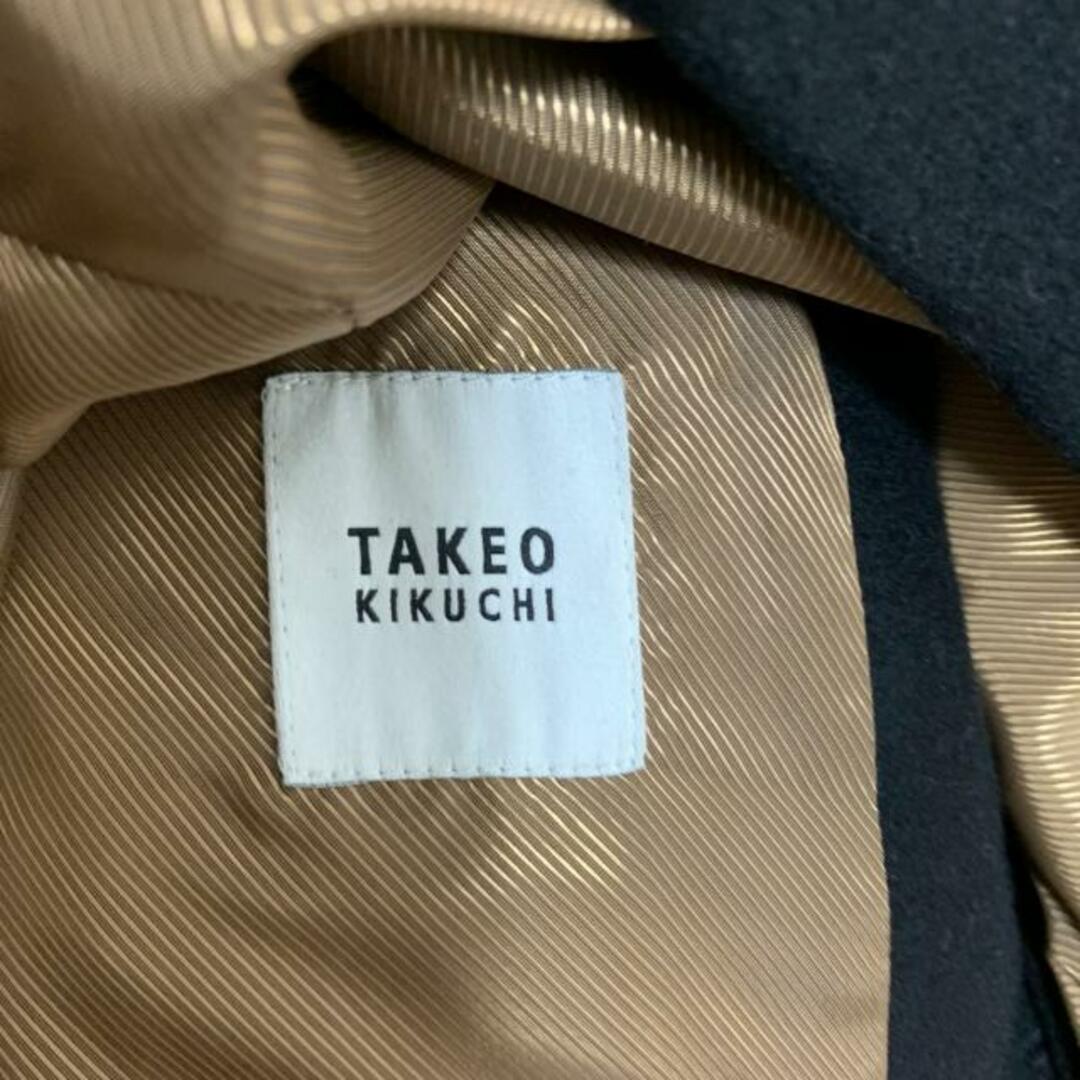 TAKEO KIKUCHI(タケオキクチ)のTAKEOKIKUCHI(タケオキクチ) コート サイズ3 L メンズ美品  - 黒 長袖/秋/冬 メンズのジャケット/アウター(その他)の商品写真