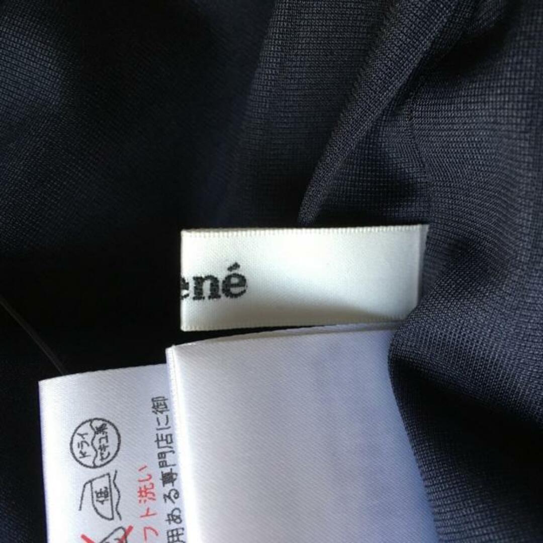 René(ルネ)のRene(ルネ) ワンピース サイズ36 S レディース - ダークネイビー クルーネック/半袖/ロング レディースのワンピース(その他)の商品写真