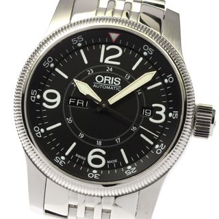 オリス(ORIS)のオリス ORIS 7660-40 ビッグクラウン タイマー デイデイト 自動巻き メンズ 良品 保証書付き_805950(腕時計(アナログ))