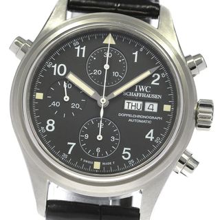 インターナショナルウォッチカンパニー(IWC)のIWC IWC SCHAFFHAUSEN IW371303 ドッペルクロノ デイデイト 自動巻き メンズ 美品 保証書付き_805645(腕時計(アナログ))