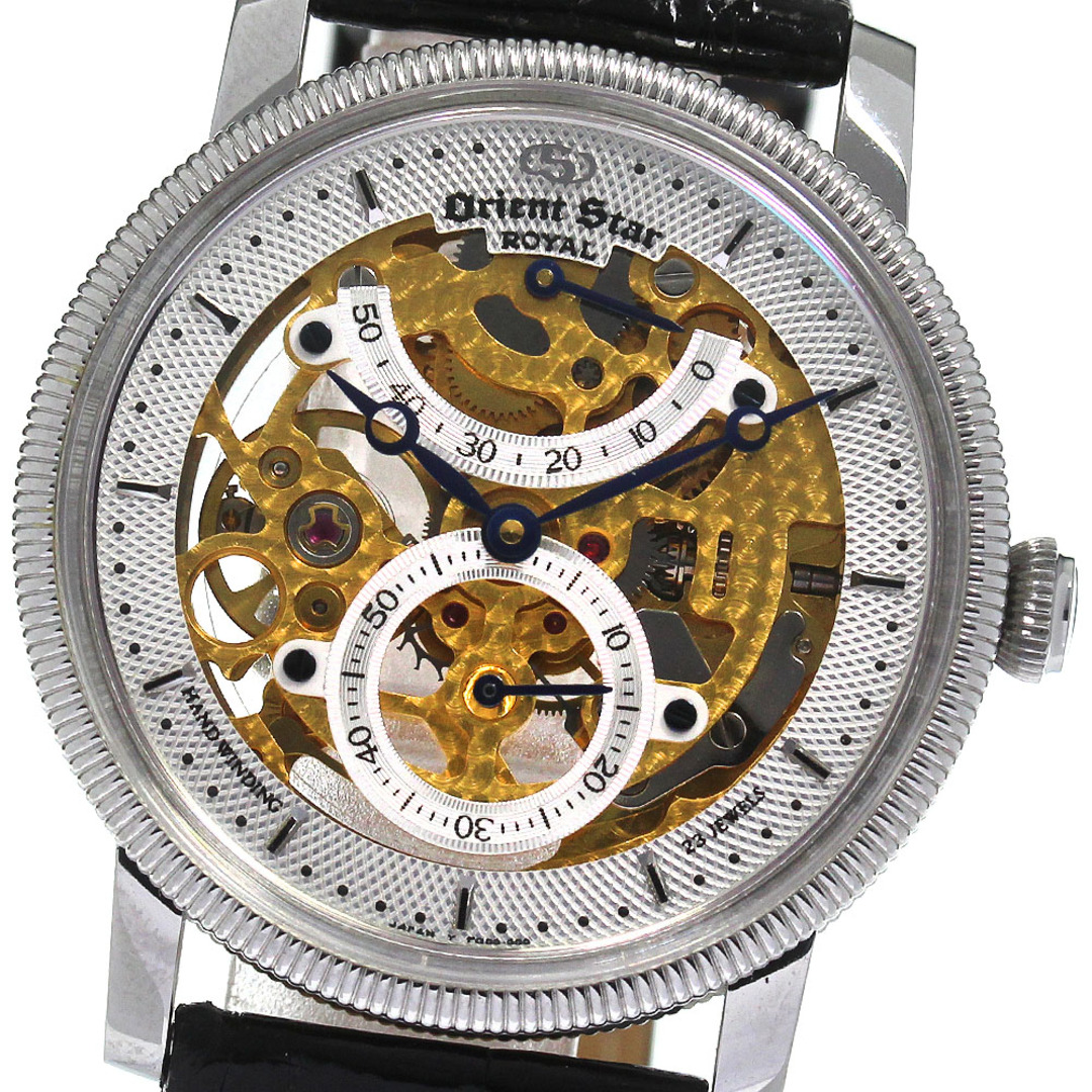 ORIENT(オリエント)のオリエント ORIENT WZ0011FQ オリエントスター パワーリザーブ 手巻き メンズ 美品 _807319 メンズの時計(腕時計(アナログ))の商品写真