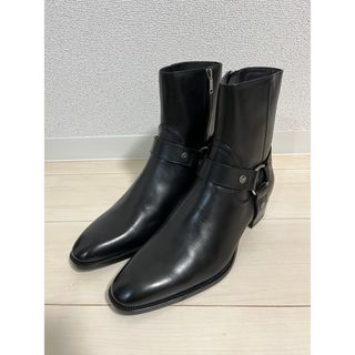 サンローラン(Saint Laurent)の【SAINT LAURENT】クラシック ワイアット ハーネスブーツ42 未使用(ブーツ)