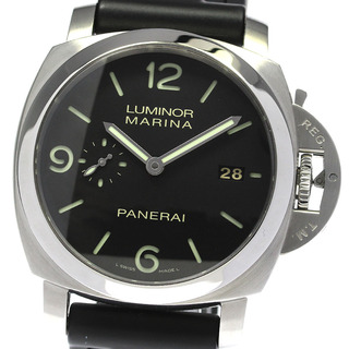 パネライ(PANERAI)のパネライ PANERAI PAM00312 ルミノールマリーナ 1950 3デイズ スモールセコンド 自動巻き メンズ 良品 保証書付き_805693(腕時計(アナログ))