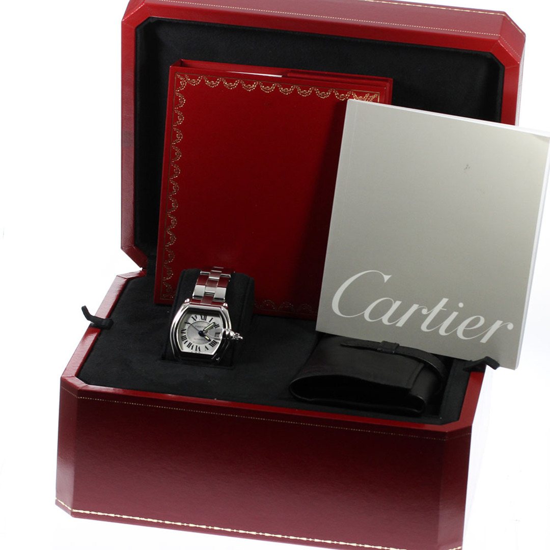 Cartier(カルティエ)のカルティエ CARTIER W62000V3 ロードスターLM デイト 自動巻き メンズ 美品 内箱・保証書付き_807410 メンズの時計(腕時計(アナログ))の商品写真