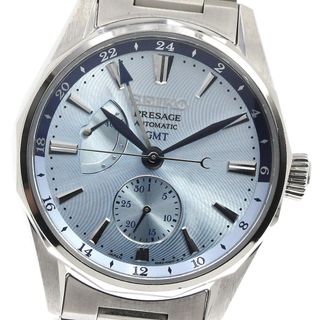 セイコー(SEIKO)のセイコー SEIKO SARF011/6R64-00E0 プレザージュ オーシャントラベラー GMT パワーリザーブ 自動巻き メンズ _809355(腕時計(アナログ))