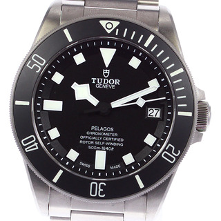 チュードル(Tudor)のチュードル TUDOR 25600TN ぺラゴス デイト 自動巻き メンズ 箱・保証書付き_807334(腕時計(アナログ))