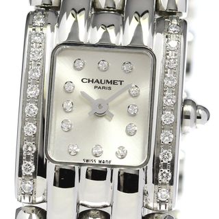 CHAUMET - ショーメ Chaumet ケイシス 12P サイドダイヤベゼル クォーツ レディース _803043