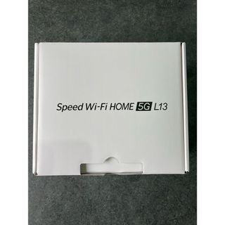 エーユー(au)のSpeed Wi-Fi HOME 5G L13(PC周辺機器)