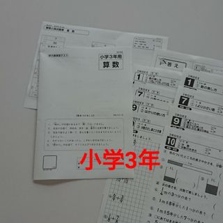 小学3年生 学力テスト(語学/参考書)