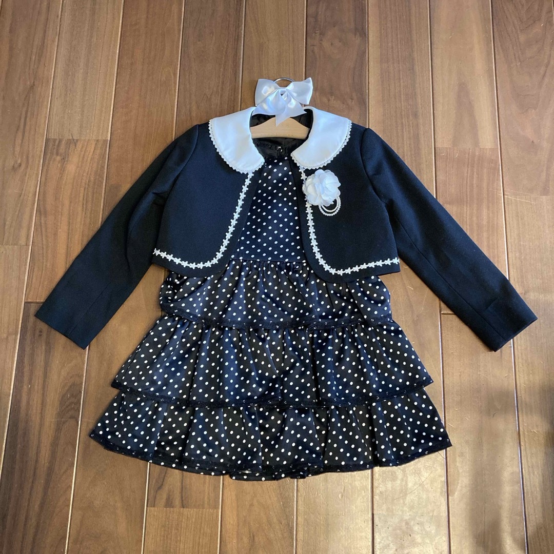 motherways(マザウェイズ)のフォーマルワンピース　120  4点セット キッズ/ベビー/マタニティのキッズ服女の子用(90cm~)(ドレス/フォーマル)の商品写真