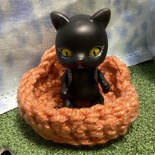 【カプセルドール猫】猫型ミニ猫ベッド(トラ猫ver)(ミニチュア)