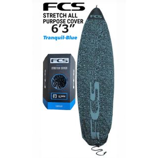 エフシーエス(FCS)のFCS Stretch All Purpose6'3‘Tranquil Blue(サーフィン)