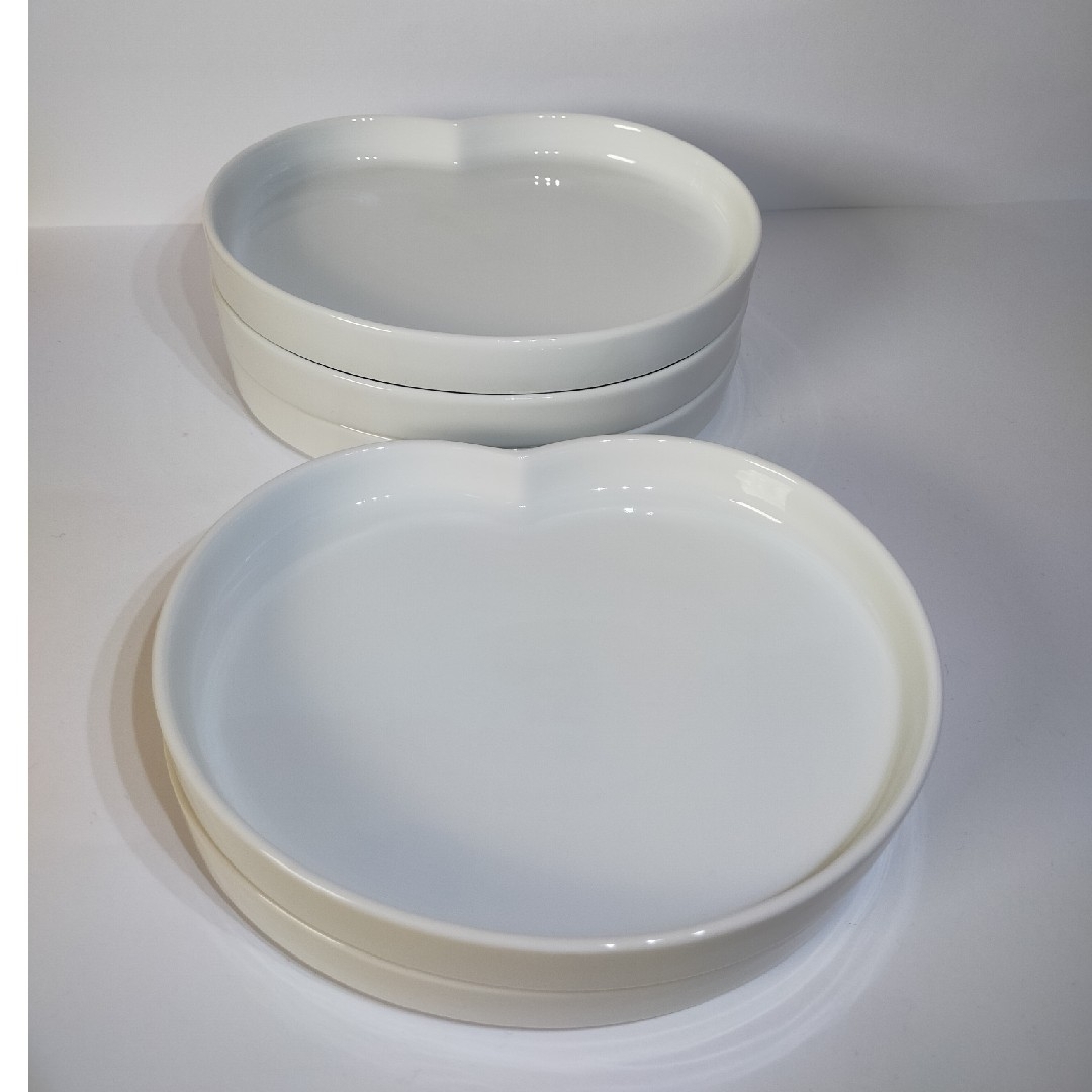 白山陶器(ハクサントウキ)の白山陶器　白皿　5枚 インテリア/住まい/日用品のキッチン/食器(食器)の商品写真