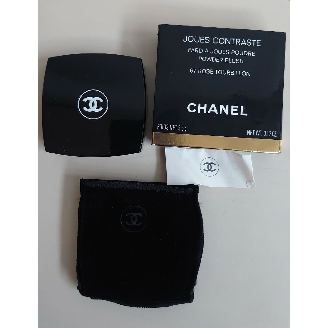 CHANEL(シャネル)のシャネル  ジュ コントゥラスト 67 ローズ トゥルビヨン 〈チークカラー〉 コスメ/美容のベースメイク/化粧品(チーク)の商品写真