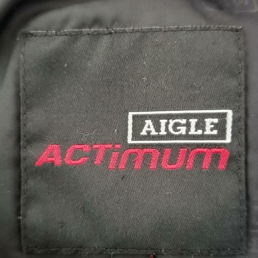 AIGLE(エーグル)のAIGLE(エーグル) ブルゾン サイズF 40/42 メンズ - レッド×黒 長袖/中綿/秋/冬 メンズのジャケット/アウター(ブルゾン)の商品写真