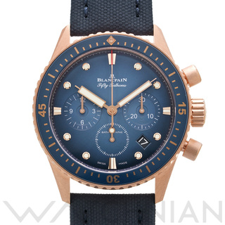 ブランパン(BLANCPAIN)の中古 ブランパン Blancpain 5200 3640 O52B ブルー メンズ 腕時計(腕時計(アナログ))