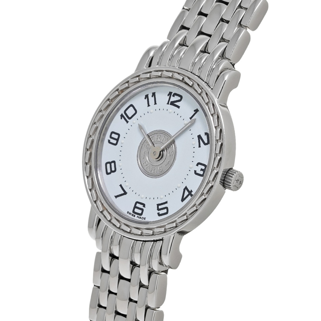 Hermes(エルメス)の中古 エルメス HERMES SE4.210.180/4117 ホワイト レディース 腕時計 レディースのファッション小物(腕時計)の商品写真