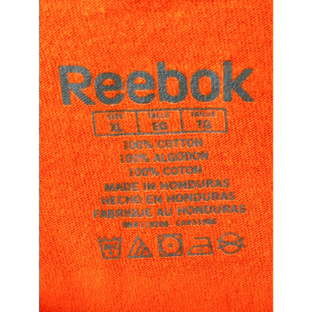 Reebok(リーボック)のNHL　フライヤーズ　ジルー　28　Tシャツ　XL　オレンジ　USA古着 メンズのトップス(Tシャツ/カットソー(半袖/袖なし))の商品写真