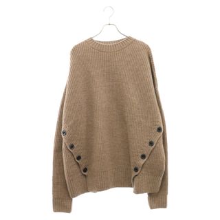 JOHN LAWRENCE SULLIVAN - JOHN LAWRENCE SULLIVAN ジョンローレンスサリバン FRONT SIDE BUTTONED CN SWEATER フロントサイドボタンニットセーター ブラウン 4B001-0120-36