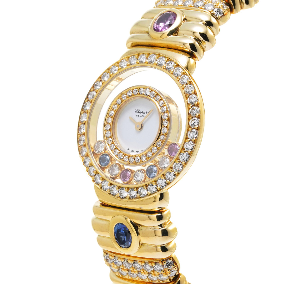 Chopard(ショパール)の中古 ショパール Chopard 20/5564-24 ホワイト レディース 腕時計 レディースのファッション小物(腕時計)の商品写真