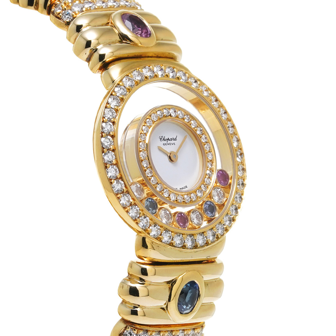 Chopard(ショパール)の中古 ショパール Chopard 20/5564-24 ホワイト レディース 腕時計 レディースのファッション小物(腕時計)の商品写真