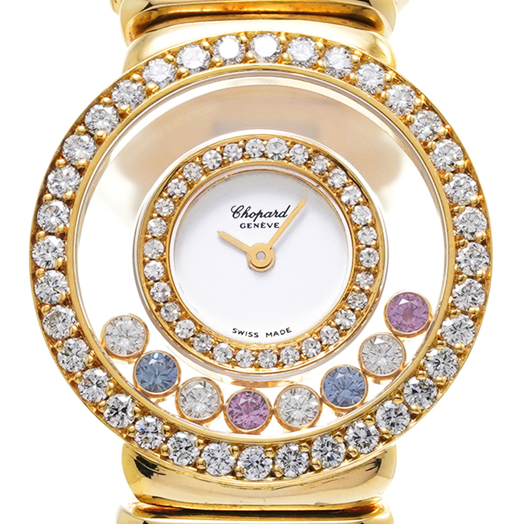 Chopard(ショパール)の中古 ショパール Chopard 20/5564-24 ホワイト レディース 腕時計 レディースのファッション小物(腕時計)の商品写真