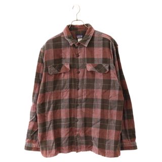 パタゴニア(patagonia)のPATAGONIA パタゴニア 14AW M’s L/S Fjord Flannel Shirt フィヨルド チェック柄長袖フランネルシャツ レッド STY53947FA14(シャツ)