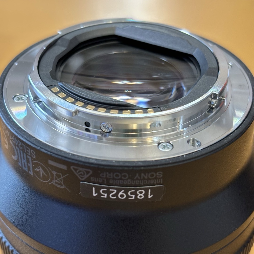 SONY(ソニー)の【美品】FE 24mm F1.4 GM SONY α Eマウント ワイド保証残有 スマホ/家電/カメラのカメラ(レンズ(単焦点))の商品写真