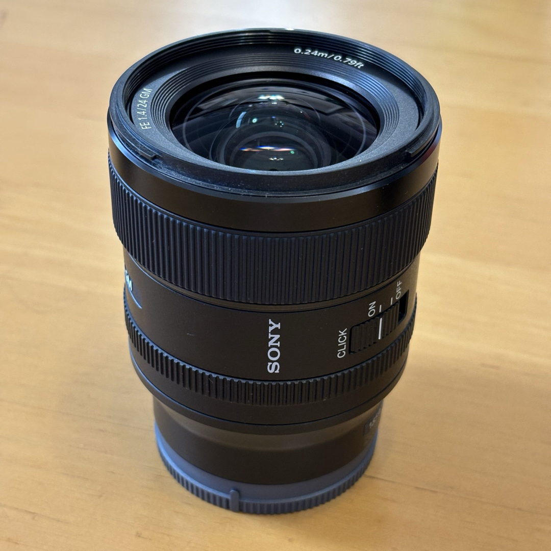 SONY(ソニー)の【美品】FE 24mm F1.4 GM SONY α Eマウント ワイド保証残有 スマホ/家電/カメラのカメラ(レンズ(単焦点))の商品写真