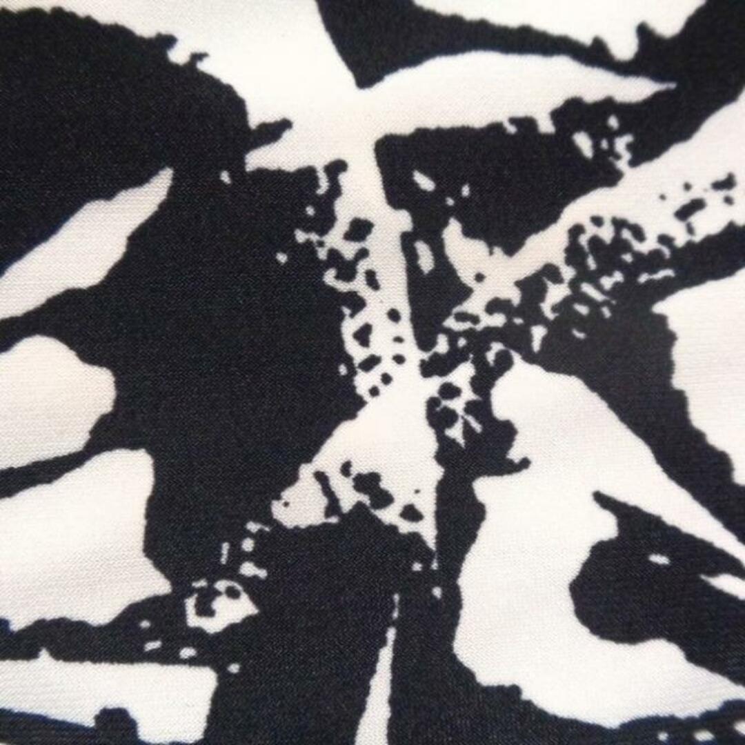 Ralph Lauren(ラルフローレン)のRalphLauren(ラルフローレン) ワンピース サイズ8 M レディース - アイボリー×黒 半袖/ロング/DRESS レディースのワンピース(その他)の商品写真