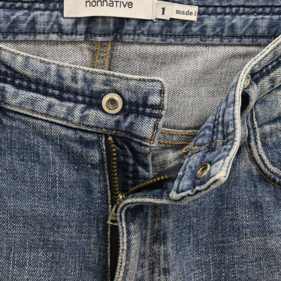 nonnative(ノンネイティブ)のnonnative ノンネイティブ 17SS DWELLER 5P JEANS DROPPED FIT スキニーデニムパンツ インディゴ NN-P3139 メンズのパンツ(デニム/ジーンズ)の商品写真