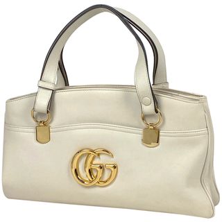 グッチ(Gucci)のグッチ ロゴ ハンドバッグ レディース 【中古】(ハンドバッグ)