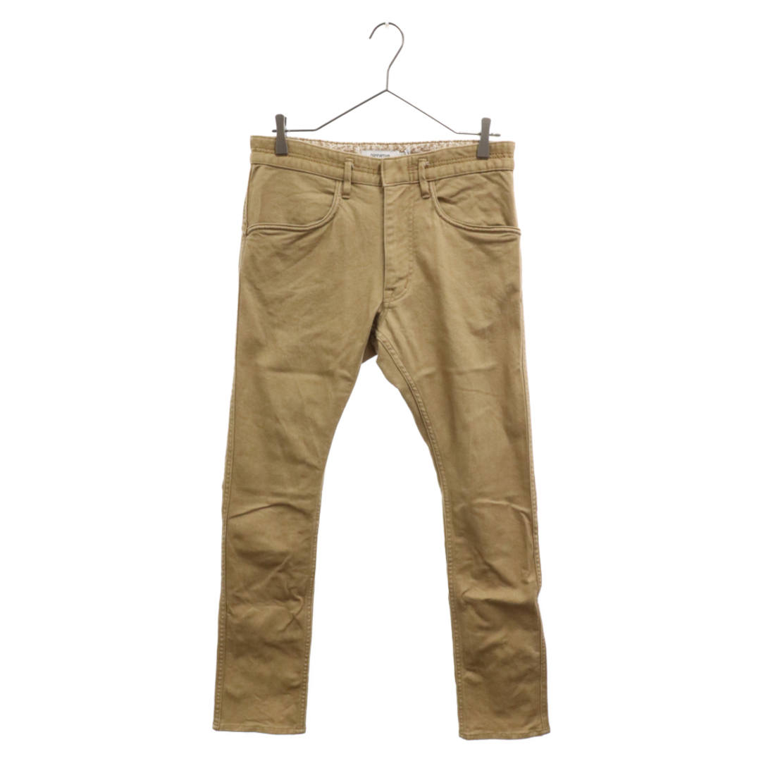 nonnative(ノンネイティブ)のnonnative ノンネイティブ 15SS DWELLER TIGHT FIT JEANS C/P KATSURAGI STRETCH タイトフィット カツラギ ステッチ パンツ ベージュ NN-P2716 メンズのパンツ(その他)の商品写真