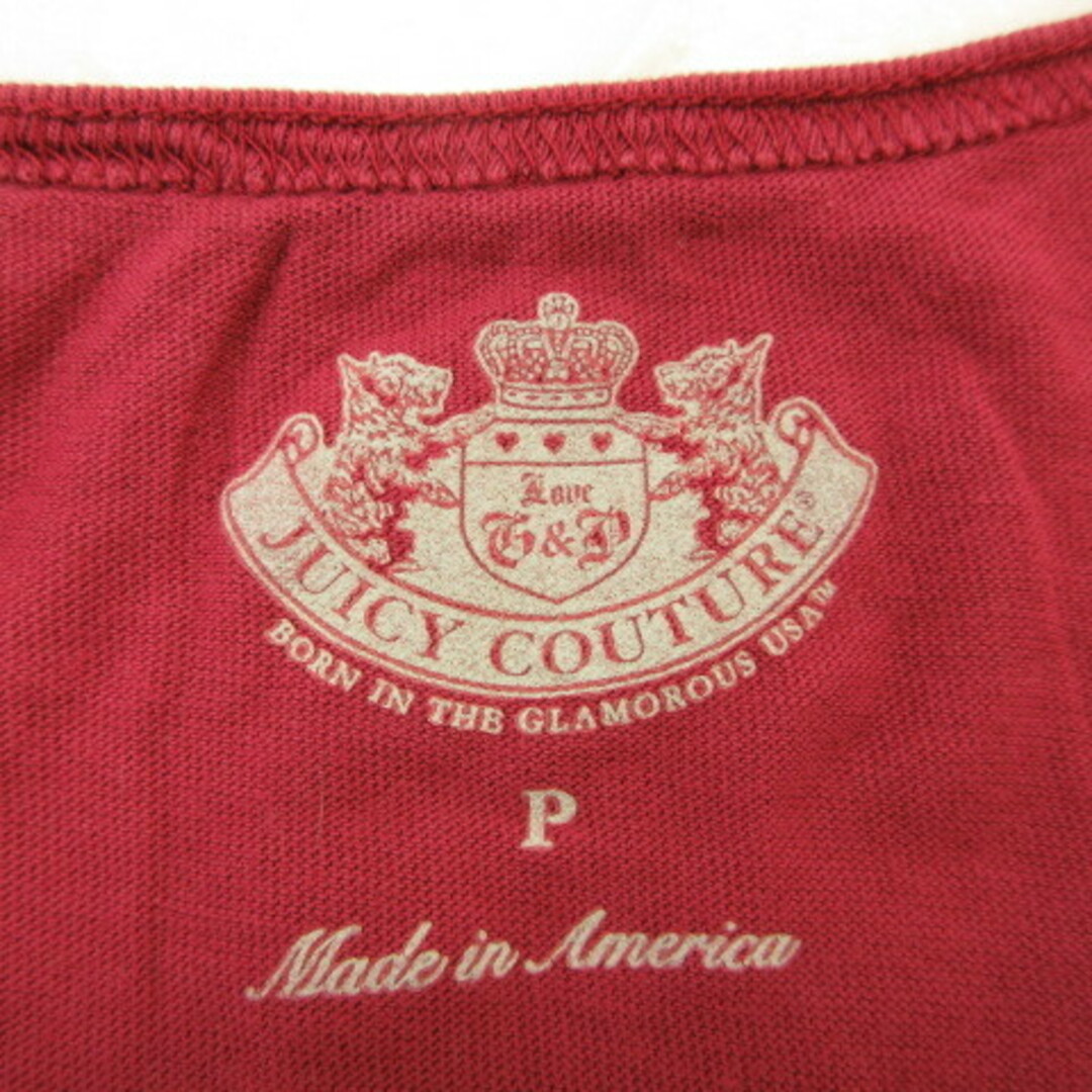 Juicy Couture(ジューシークチュール)のジューシークチュール JUICY COUTURE カットソー Tシャツ 半袖 レディースのトップス(Tシャツ(半袖/袖なし))の商品写真