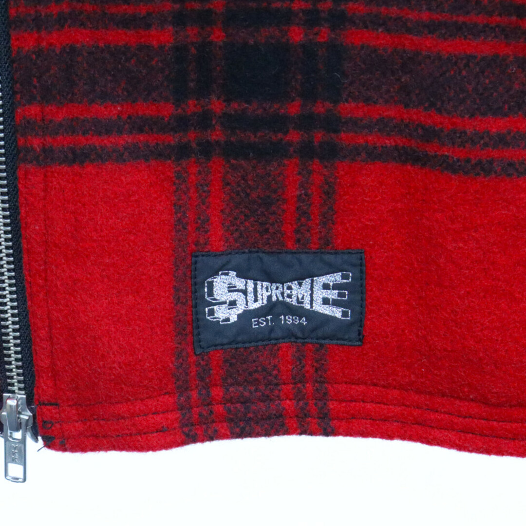 Supreme(シュプリーム)のSUPREME シュプリーム 19SS Zip Car Jacket ジップ カー ジャケット レッド メンズのジャケット/アウター(フライトジャケット)の商品写真
