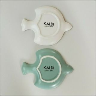 カルディ(KALDI)の【新品未使用】カルディ　バード皿　トリ皿　２枚セット(その他)