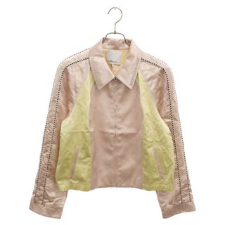 スリーワンフィリップリム(3.1 Phillip Lim)の3.1 Phillip Lim スリーワンフィリップリム WESTERN JACKET 花柄 サテン ジャケット ピンク レディース(その他)