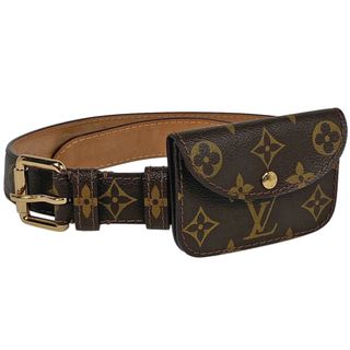 ルイヴィトン(LOUIS VUITTON)のルイ・ヴィトン サンチュール ポシェット ソロ メンズ 【中古】(ベルト)