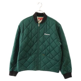 シュプリーム(Supreme)のSUPREME シュプリーム 19AW Dead Prez Quilted Work Jacket デッド プレズ キルティング ワークジャケット グリーン(フライトジャケット)