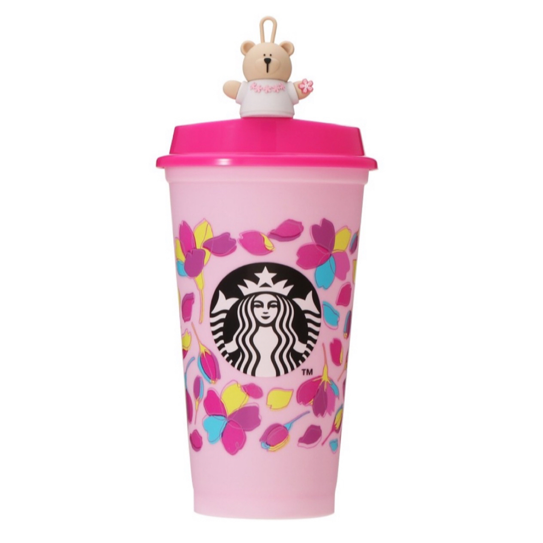 Starbucks Coffee(スターバックスコーヒー)のスターバックス カラーチェンジ リユーザブルカップ ベアリスタ スタバ エンタメ/ホビーのおもちゃ/ぬいぐるみ(キャラクターグッズ)の商品写真